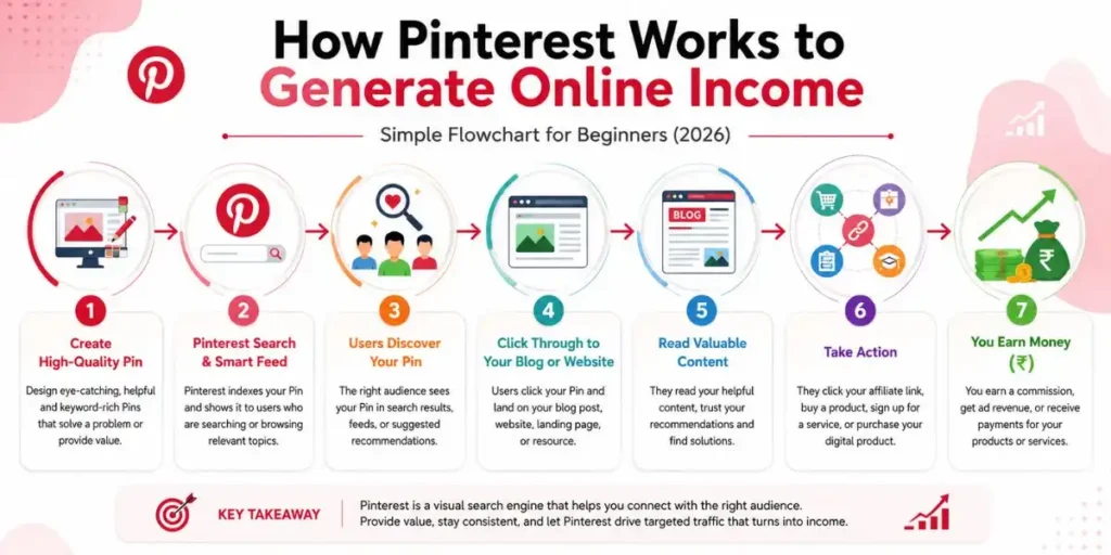 How Pinterest Works to Generate Online Income